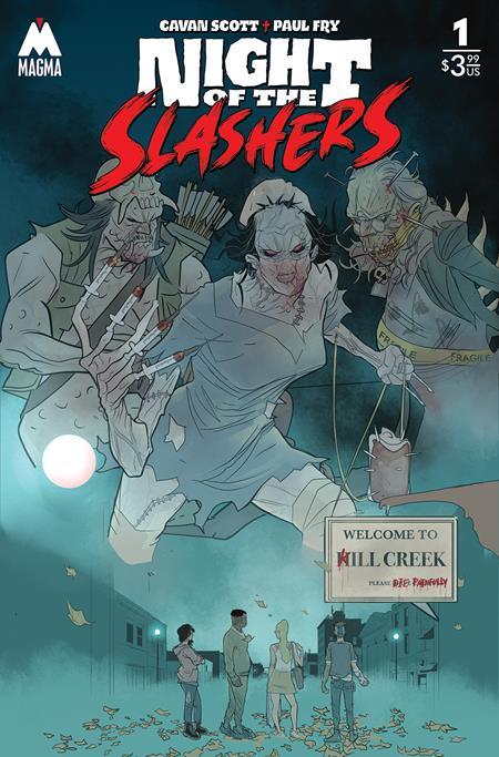 NIGHT OF THE SLASHERS #1 CVR A PAUL FRY (MR)