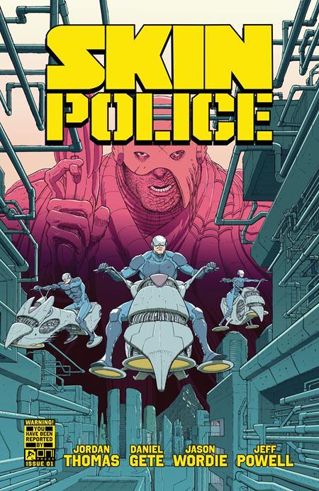 SKIN POLICE #1 (OF 4) CVR B NICK PITARRA VAR (MR)