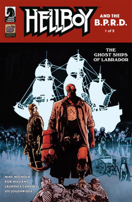 HELLBOY AND THE BPRD THE GHOST SHIPS OF LABRADOR #1 (CVR A) (LAURENCE CAMPBELL)