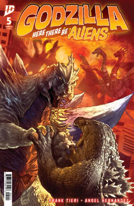 GODZILLA HERE THERE BE ALIENS #5 CVR A (PE)