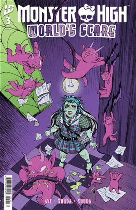 MONSTER HIGH WORLDS SCARE #3 CVR A (BOUSAMRA)