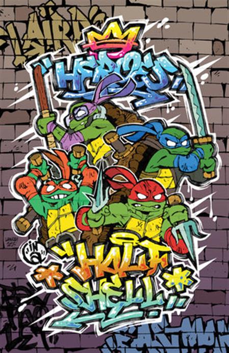 TALES OF THE TEENAGE MUTANT NINJA TURTLES #1 VARIANT RI 1:50 (LANKRY MURAL FULL ART)