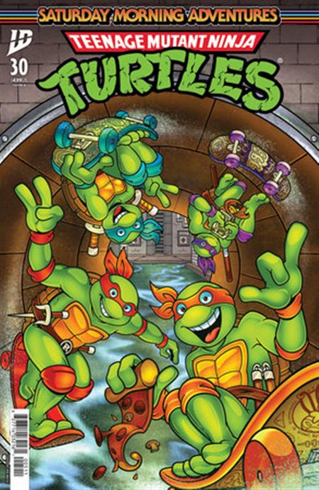 TEENAGE MUTANT NINJA TURTLES SATURDAY MORNING ADVENTURES #30 VARIANT B (MACK)
