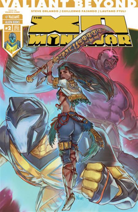 VALIANT BEYOND THE X-O MANOWAR #2 VARIANT B (CURZI)