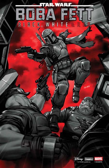 "STAR WARS BOBA FETT - BLACK, WHITE & RED #2"