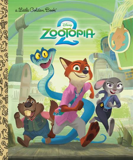 DISNEY ZOOTOPIA 2 LITTLE GOLDEN BOOK HC