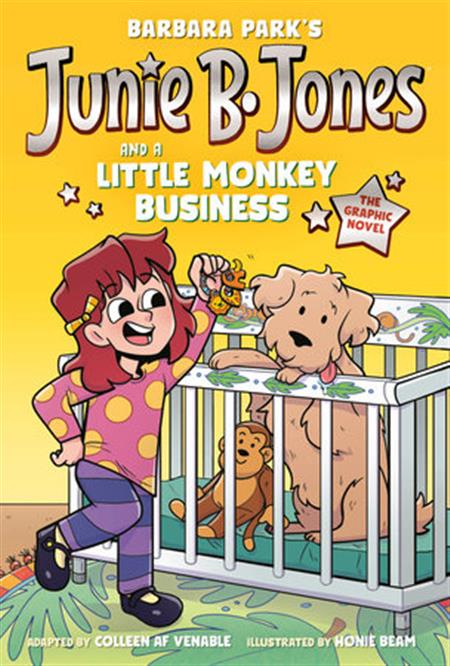 JUNIE B. JONES AND A LITTLE MONKEY BUSINESS THE GRAPHIC NOVEL HC