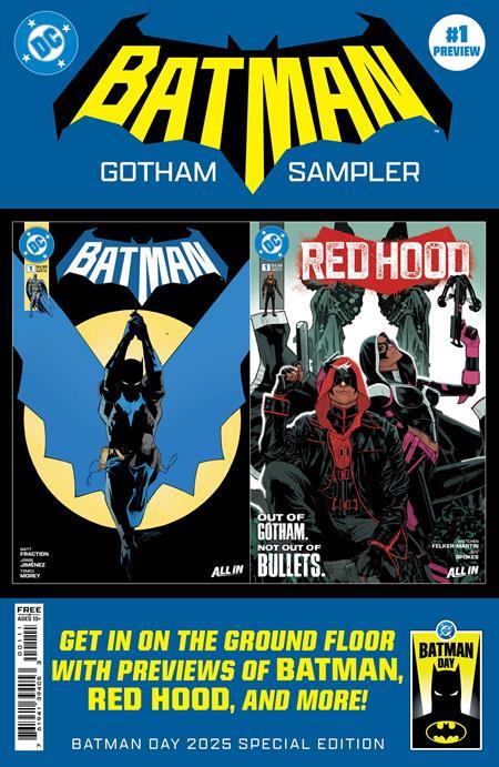 BATMAN DAY 2025  BATMAN GOTHAM SAMPLER (NET)
