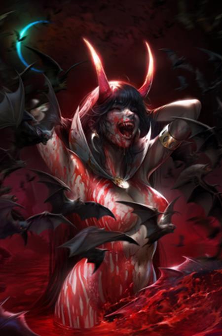 VAMPIRELLA ARMAGEDDON #4 CVR E FRANCESCO MATTINA METAL PREMIUM CVR VAR