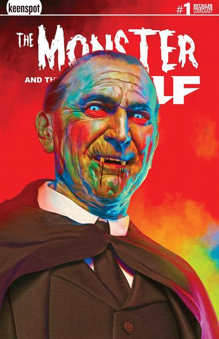 MARK SPEARS MONSTERS THE MONSTER & THE WOLF #1 CVR D INC 1:1000 MARK SPEARS METAL VAR (FREE) (NET)