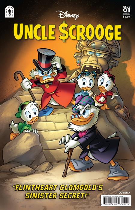 UNCLE SCROOGE FLINTHEART GLOMGOLDS SINISTER SECRET #1 (OF 3) CVR A ALLESSANDO PERINA