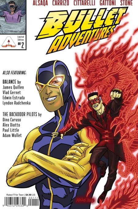BULLET ADVENTURES #2 CVR C SCOTT KOLINS UNLOCK VAR