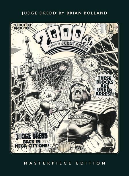 JUDGE DREDD TP BRIAN BOLLAND MASTERPIECE EDITION Previously Solicited Through Diamond