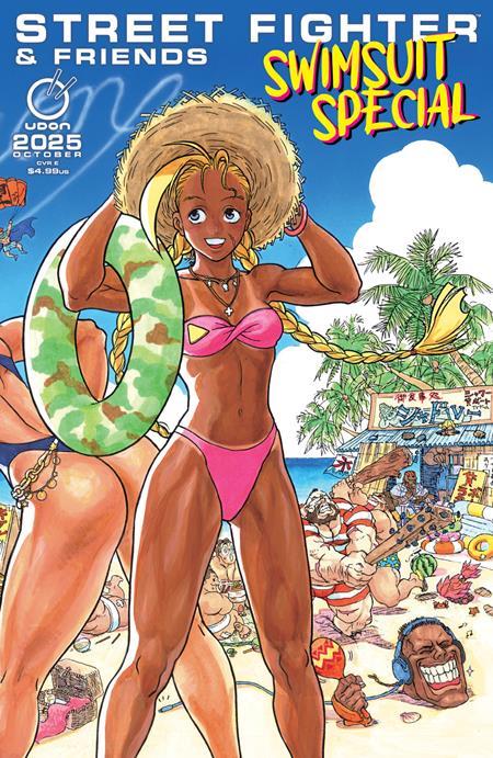 2025 STREET FIGHTER & FRIENDS SWIMSUIT SPECIAL #1 (ONE SHOT) CVR E INC 1:5 KINU NISHIMURA VAR
