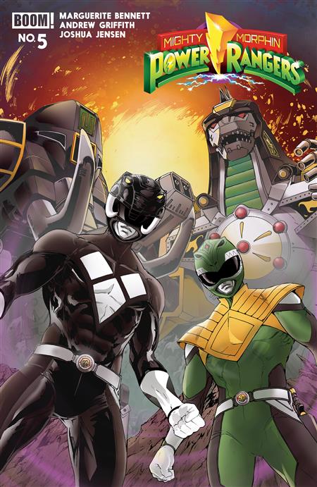 MIGHTY MORPHIN POWER RANGERS (2026) #5 B VARIANT (DRESSED GRIFFITH)