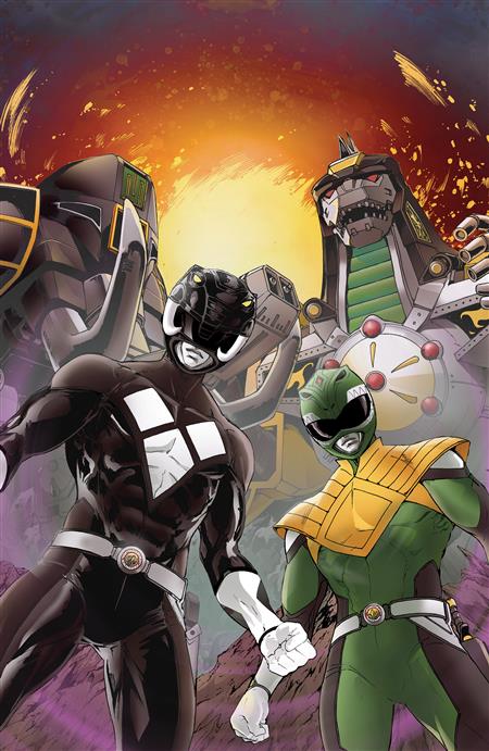 MIGHTY MORPHIN POWER RANGERS (2026) #5 F 1:10 INCV FOIL VARIANT (FULL ART FOIL GRIFFITH)