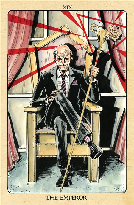 MINOR ARCANA #19 D 1:10 INCV TAROT VARIANT (DRESSED LEMIRE)