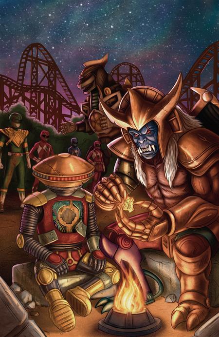 POWER RANGERS GREEN #3 H 1:50 INCV VARIANT (FULL ART BICKFORD)