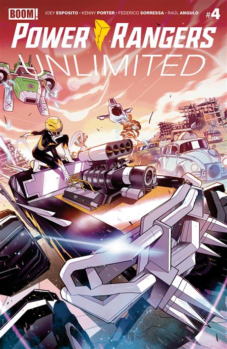 POWER RANGERS UNLIMITED #4 A MAIN (DRESSED SORRESSA)