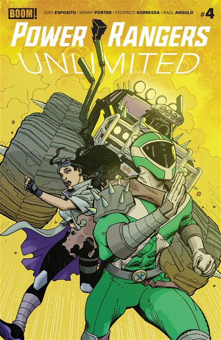POWER RANGERS UNLIMITED #4 B VARIANT (DRESSED HAMNER)