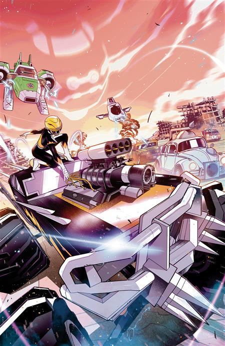 POWER RANGERS UNLIMITED #4 D FOIL VARIANT (FULL ART FOIL SORRESSA)