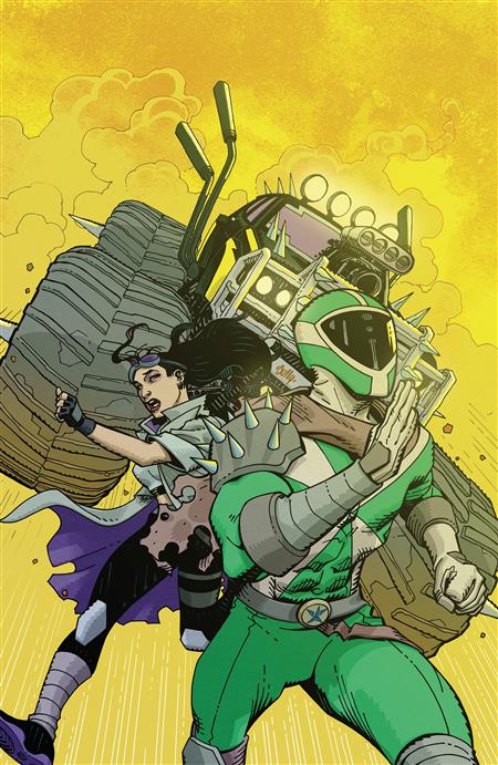 POWER RANGERS UNLIMITED #4 E 1:10 INCV FOIL VARIANT (FULL ART FOIL HAMNER)