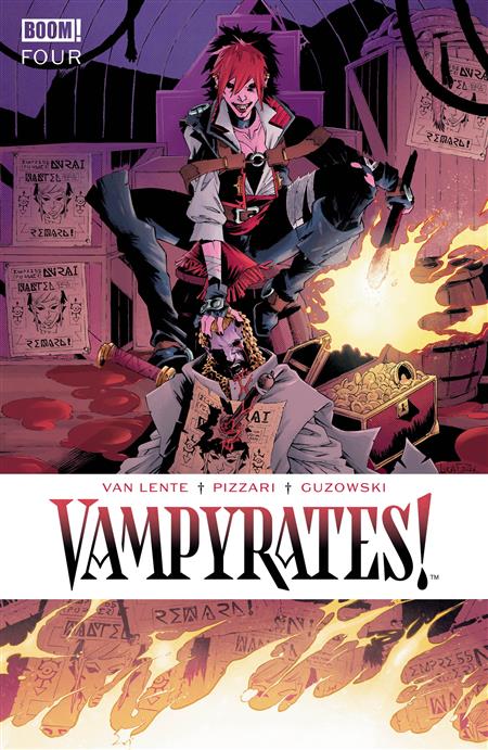 VAMPYRATES! #4 A MAIN (DRESSED PIZZARI)