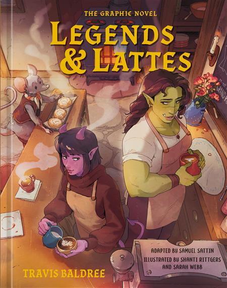 LEGENDS & LATTES THE GRAPHIC NOVEL HC