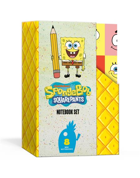 THE OFFICIAL SPONGEBOB SQUAREPANTS KEEPSAKE NOTEBOOK SET