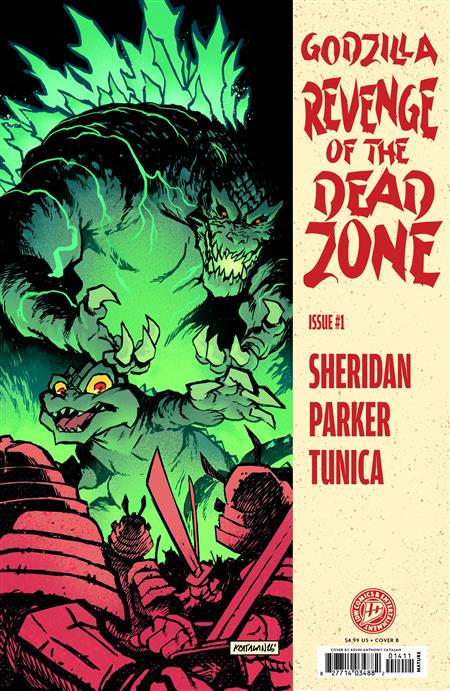 GODZILLA REVENGE OF THE DEADZONE [KAI-SEI ERA] #1 VARIANT B (CATALAN HOMAGE COVER) (MR)