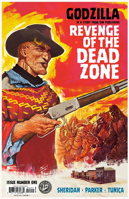 GODZILLA REVENGE OF THE DEADZONE [KAI-SEI ERA] #1 VARIANT C (BEALS MOVIE HOMAGE COVER) (MR)
