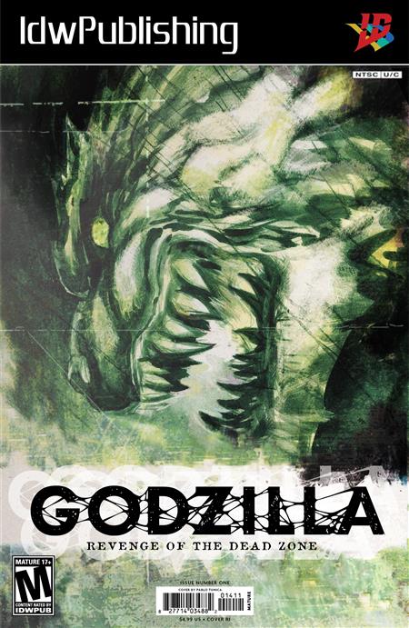 GODZILLA REVENGE OF THE DEADZONE [KAI-SEI ERA] #1 VARIANT RI 1:10 (TUNICA VIDEOGAME HOMAGE VARIANT) (MR)