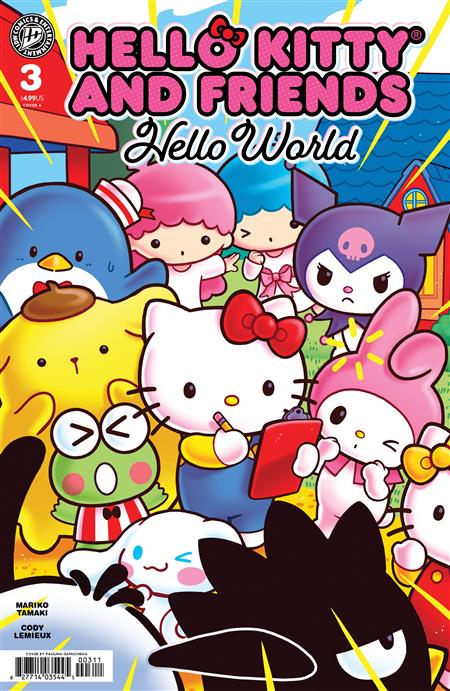 HELLO KITTY AND FRIENDS HELLO WORLD! #3 COVER A (GANUCHEAU)