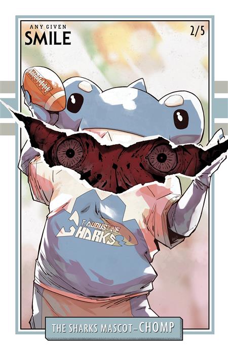 SMILE ANY GIVEN SMILE #2 VARIANT C (COLLAR TRADING CARD VARIANT) (MR)