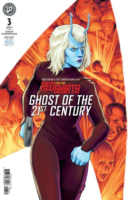 STAR TREK RED SHIRTS--GHOST OF THE 21ST CENTURY #3 VARIANT B (WARD)