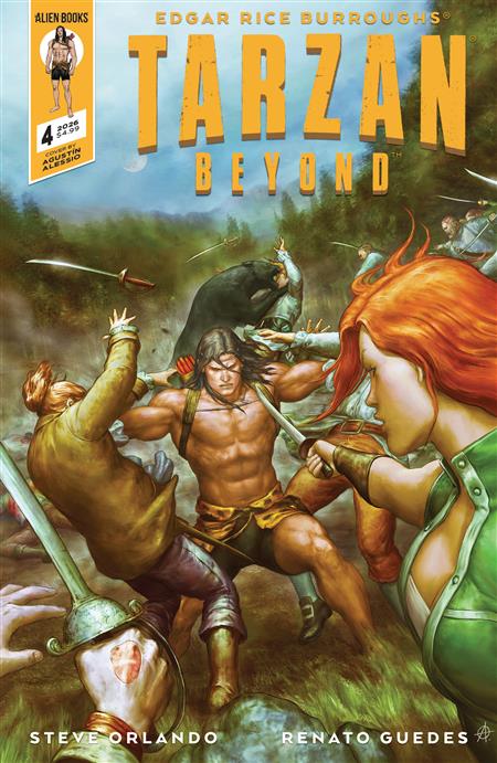 TARZAN BEYOND #4 COVER A (ALESSIO)