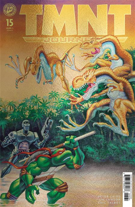 TMNT JOURNEYS #15 VARIANT RI 1:10 FOIL (DOONEY & LAWSON)