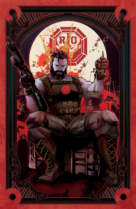 VALIANT BEYOND BLOODSHOT #7--TOY SOLDIERS #1 VARIANT B (SABBATINI FULL ART TAROT VARIANT) (MR)