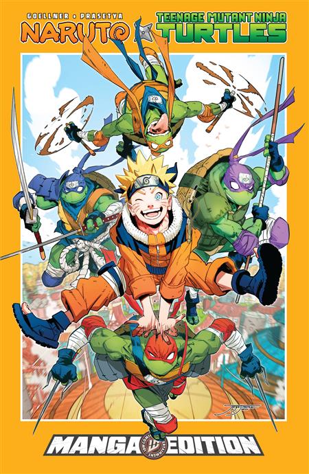 NARUTO X TEENAGE MUTANT NINJA TURTLES--MANGA STYLE EDITION TP