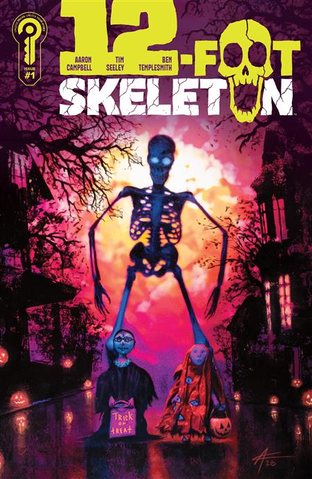 12-FOOT SKELETON #1 COVER B AARON CAMPBELL