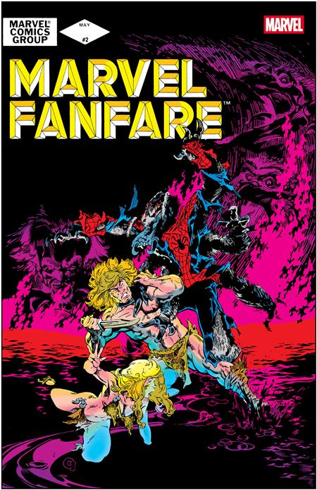 MARVEL FANFARE #2 FACSIMILE EDITION