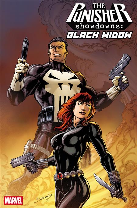 PUNISHER SHOWDOWNS BLACK WIDOW #1 MARK BAGLEY VARIANT