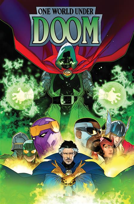 ONE WORLD UNDER DOOM OMNIBUS HC R.B. SILVA COVER [DM ONLY]