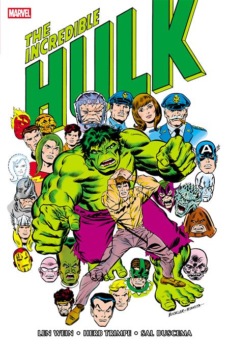 THE INCREDIBLE HULK OMNIBUS HC VOL. 4 RICH BUCKLER COVER