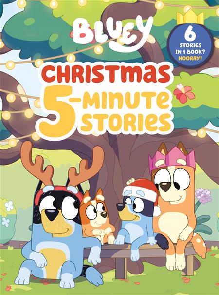 BLUEY CHRISTMAS 5-MINUTE STORIES HC