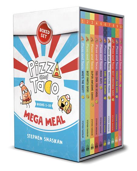 PIZZA AND TACO MEGA MEAL BOXED SET (BOOKS 1-10) HC