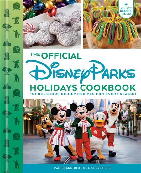 THE OFFICIAL DISNEY PARKS HOLIDAYS COOKBOOK HC