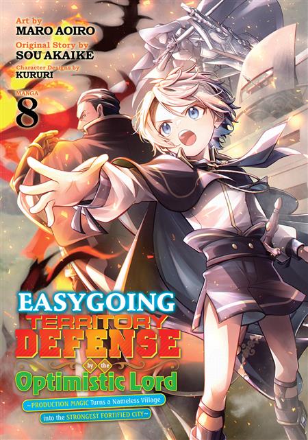 EASYGOING TERRITORY DEFENSE BY THE OPTIMISTIC LORD PRODUCTION MAGIC TURNS A NAMELESS VILLAGE INTO THE STRONGEST FORTIFIED CITY GN VOL. 8