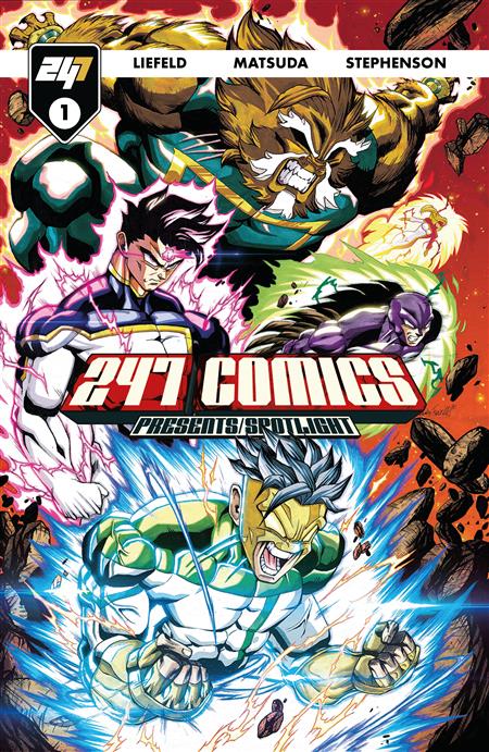 247 COMICS PRESENTS / SPOTLIGHT #1 COVER F - NEWMEN MANGA VAR