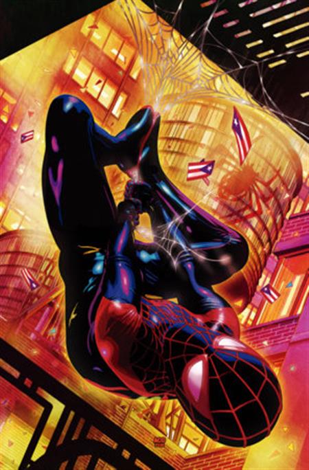MILES MORALES SPIDER-MAN #1 ACO RATIO VIRGIN 2ND PRINTING VARIANT[1:25]